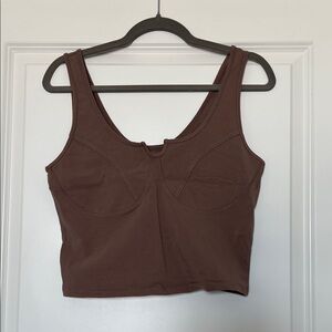 Abercrombie & Fitch Brown Tank Top